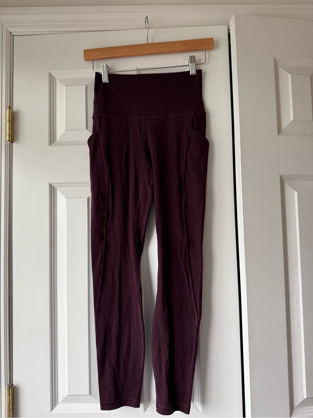 Lululemon All The Right Places Leggings 28” Black Plum